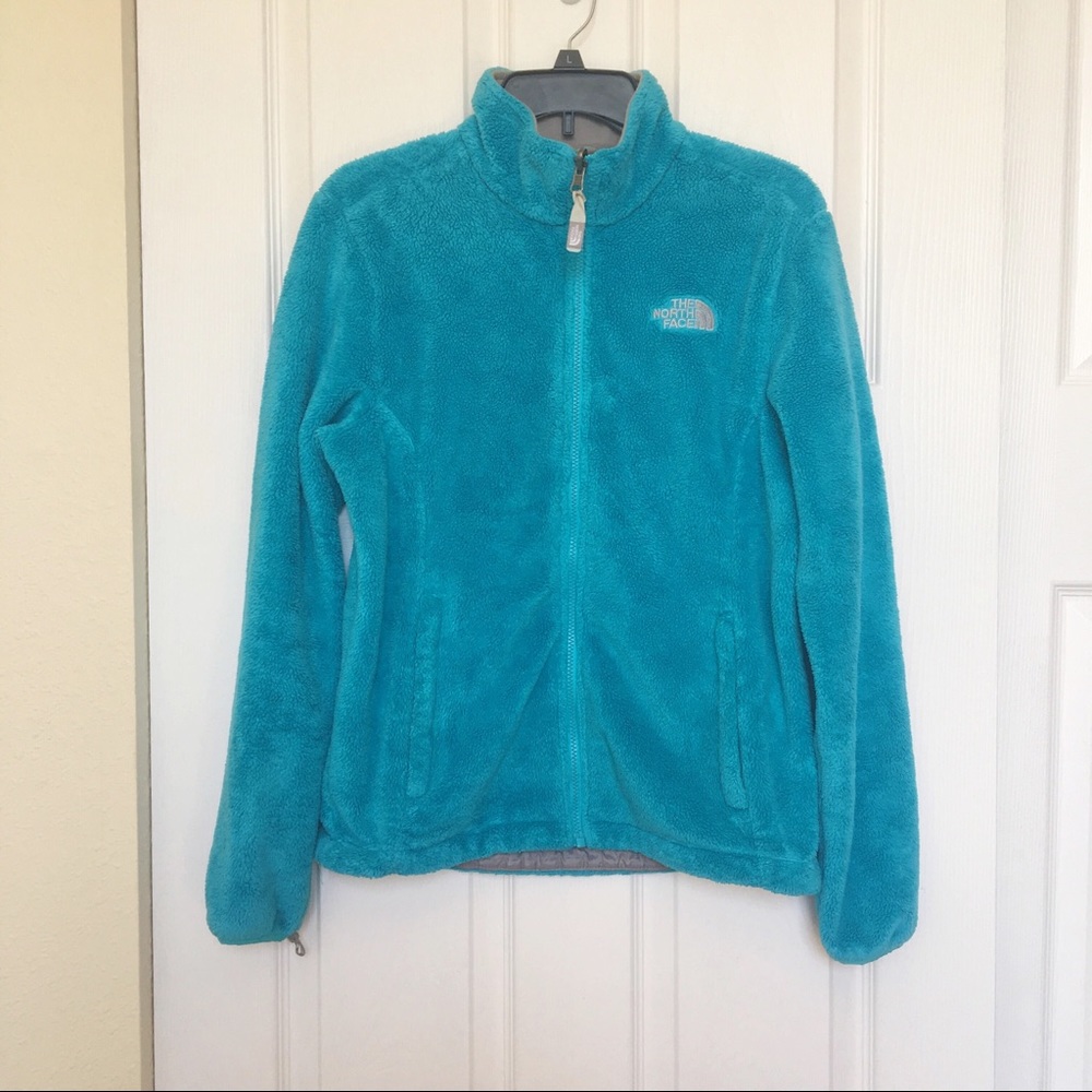 Blue North Face Fleece Jacket- Size M